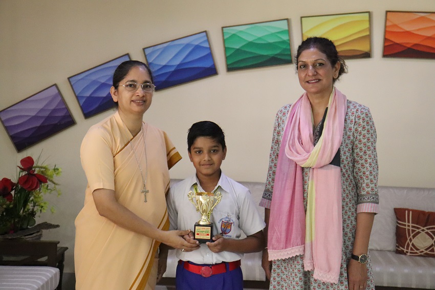 1ST POSITION IN JUNIOR CRICKET TOURNAMENT